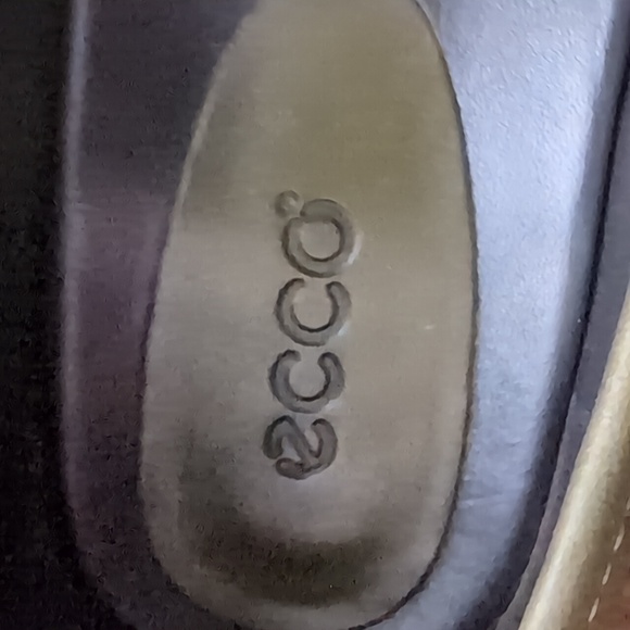 Ecco Green Leather Mary Jane Sussex Clog Woman's Shoes,Size 36. - Picture 14 of 15